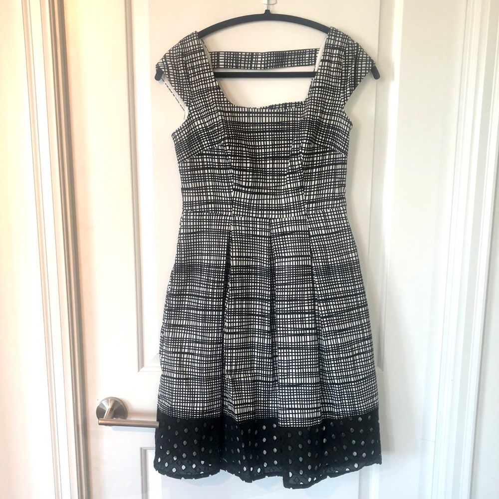 Black and white dress